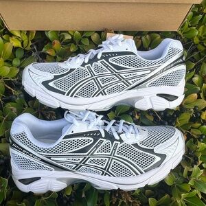 ASICS GT-2160 White Graphite Grey Men's Low Top Athletic Sneaker 1203A275-115